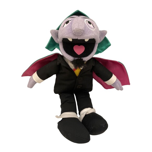 Sesame Street The Count Von Count Gund Plush 14" Doll Toy - Picture 1 of 12